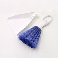 Multi Purpose Cleaning Kit Brush and Dustpan Set for Car Dashboard Air Outlet Vent Desktop PC Keyboard 1 Pcs