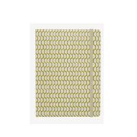 murmur small lined notebook in chartreuse