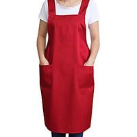 multi color poly cotton blend aprons