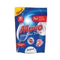 muvo original dishwasher tablets 1 x pack of 30 tablets