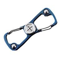 Multifunction Gyro Metal Bottle Opener Finger Spinner Anxiety Stress Relief Focus Gift Key Chain Carabiner