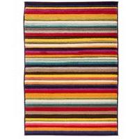 Multi Stripes Contemporary Rug San Fan 160X230