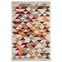 murray flat woven kilim style wool rug