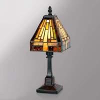 Multi-faceted table lamp BEA in the Tiffany style