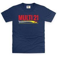 multi 21 the truth kids t shirt