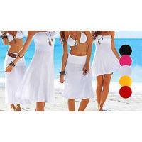 Multi-Way Beach Cover-Up - 5 Colours, 4 Sizes