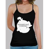 mushrooms are coming