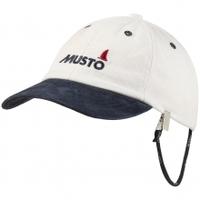 Musto Evo Original Crew Cap, Antique Sail White, One Size