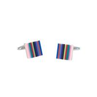 Multi Square Enamel Cufflinks - Savile Row