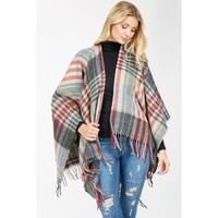 MULTI CHECK SHAWL