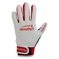 Murphy\'s Gaelic Gloves - Youth - White/Red