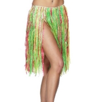 Multi Coloured 56cm Hula Skirt