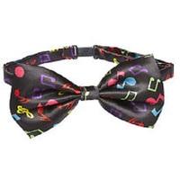 Music Note Design Bow Tie