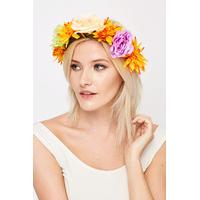 Multi Floral Head Band