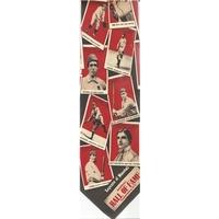 Museum Artifacts - one size - red/black/cream - Legends of Baseball silk tie