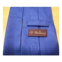 mulberry designer silk tie