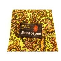 Munrospun Pure New Wool Tie Multi-coloured Paisley