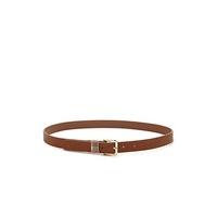 Multi-Ring Faux Leather Belt