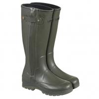 Musto Brampton Side Zip Wellington Boots, Dark Moss, UK6