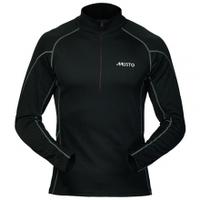 Musto Thermal Base Layer Zip Neck, Black, Medium