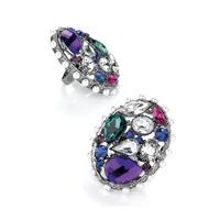 Multi Colour Jewel Large Ring