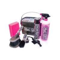 muc off 8 in 1 bike cleaning kit black pink