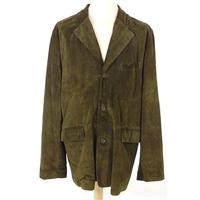 Mulberry Size Large Moss Green Suede Jacket