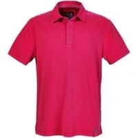 Musto Canvas Collar Polo, Cardinal Red, Large