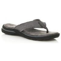 much more chancla mens flip flops sandals shoes in grey
