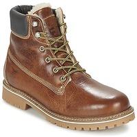 mustang katala mens mid boots in brown