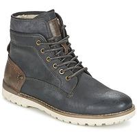 mustang minola mens mid boots in grey