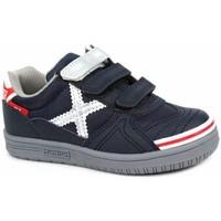 munich fashion g 3 velcro mens shoes trainers in blue