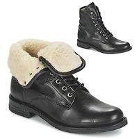 mustang sabora womens mid boots in black