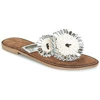 Mustang FILOUNO women\'s Flip flops / Sandals (Shoes) in Silver