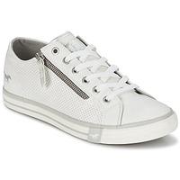 mustang radu womens shoes trainers in white