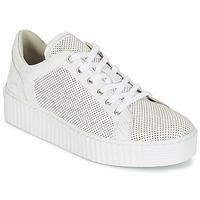 mustang famo womens shoes trainers in white