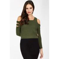 MULTI STRAP COLD SHOULDER JUMPER