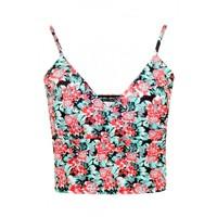 MULTI FLORAL POP BRALET