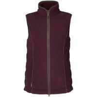 Musto Ladies Melford Fleece Gilet, Bordeaux, 10