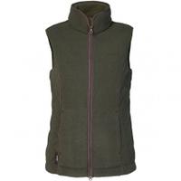 Musto Ladies Melford Fleece Gilet, Dark Moss, 18