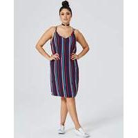 Multi Stripe Cami Dress