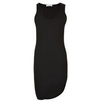 MUGLER Curved Hem Knitted Dress