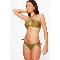 Multiway Bandeau Bikini - khaki