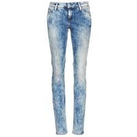 mustang jasmin womens skinny jeans in blue