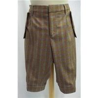 Mui Mui - Brown - Cropped trousers Size 40