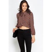 Multi Zig Zag Dip Hem Top