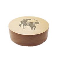 music box circular holiday supplies wood unisex