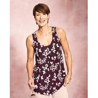 Mulberry Printed Vest Top