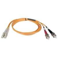 Multimode Duplex 50/125 Fiber Optic Patch Cable Lc/st - 3m (10 Ft.)