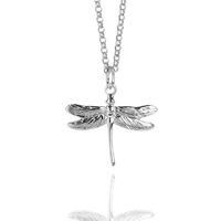 Muru Silver Dragonfly Necklace